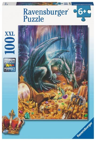 Ravensburger Dragons Treasure Puzzle 100pc (8076833620194)