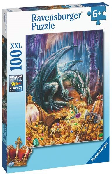 Ravensburger Dragons Treasure Puzzle 100pc (8076833620194)