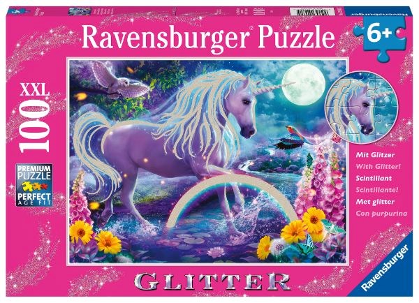 Ravensburger Glitter Unicorn 100pc (8076834963682)