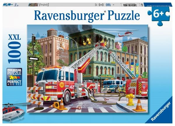 Ravensburger Fire Truck Rescue 100pc (8076836143330)