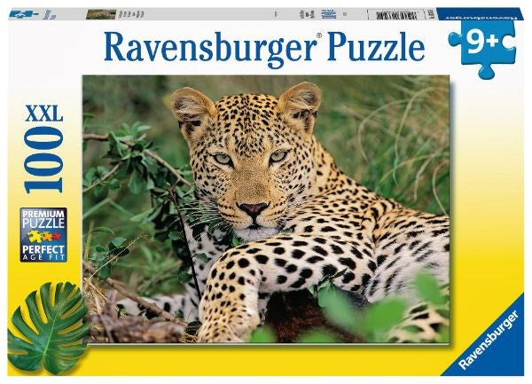 Ravensburger Lounging Leopard 100pc (8076836241634)