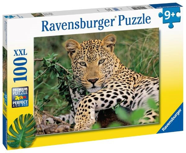 Ravensburger Lounging Leopard 100pc (8076836241634)