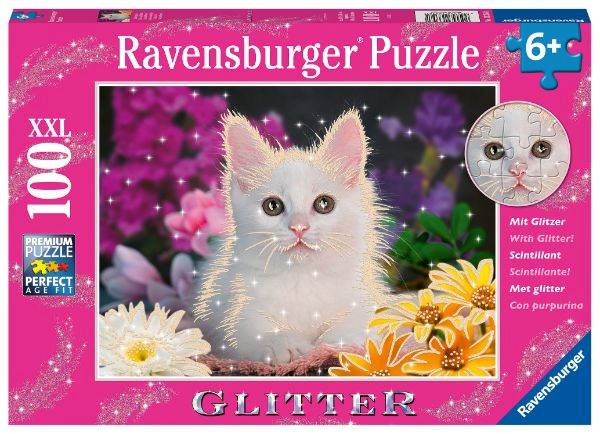 Ravensburger Glitter Cat 100pc (8076836667618)