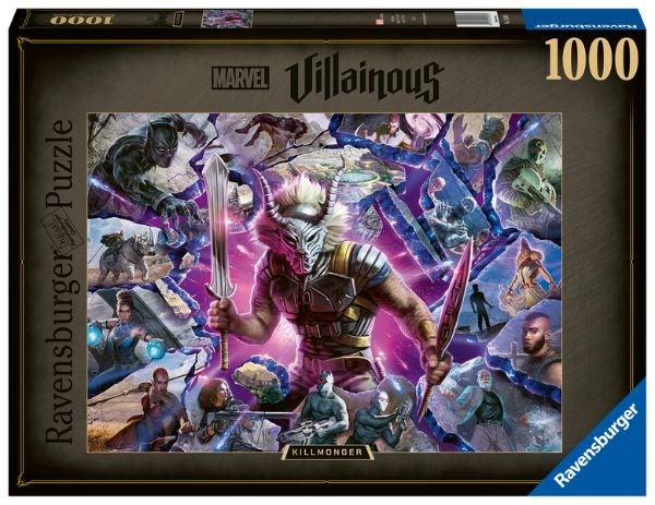 Ravensburger Villainous Killmonger 1000pc (8076838043874)