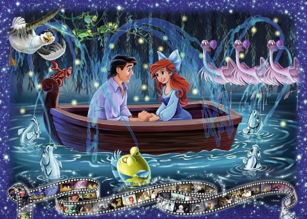 Ravensburger Disney Moments 1989 Little Mermaid 1000pc (8088882184418)