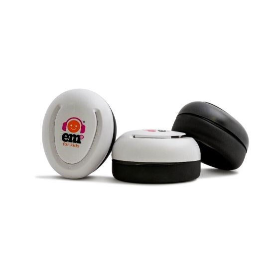 Em's 4 Kids Baby Earmuffs - White (8266163650786)