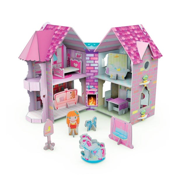 Sassi Junior 3D Doll's House and Book (7671977476322)