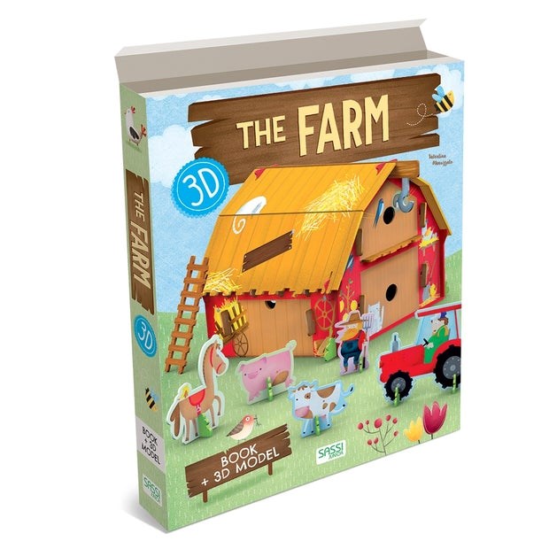 Sassi Junior 3D Farm and Book (7671977443554)