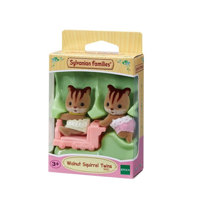 Sylvanian Families 5421 Walnut Squirrel Twins (8262275170530)