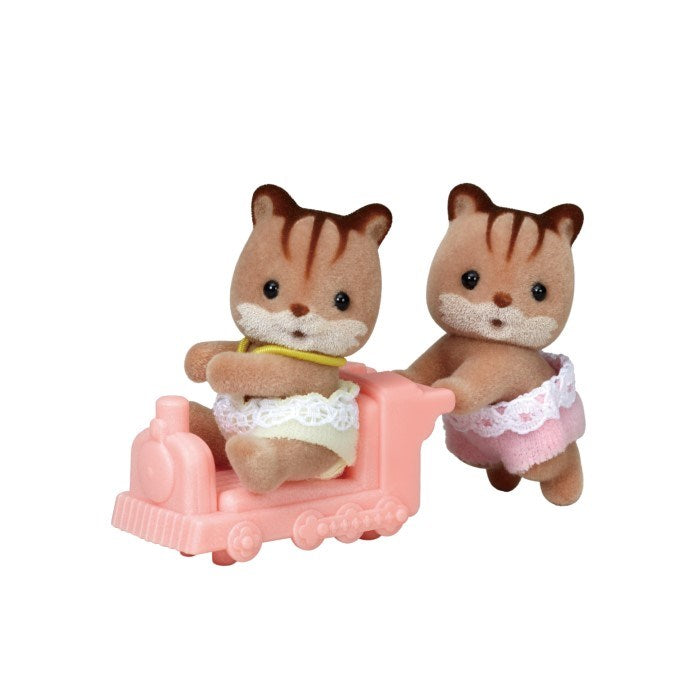 Sylvanian Families 5421 Walnut Squirrel Twins (8262275170530)
