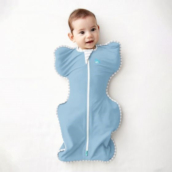 Love to Dream Swaddle Up 1Tog Dusty Blue Medium (8266188849378)