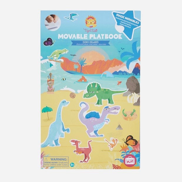 Tiger Tribe Movable Playbook - Dino Island (7832196120802)