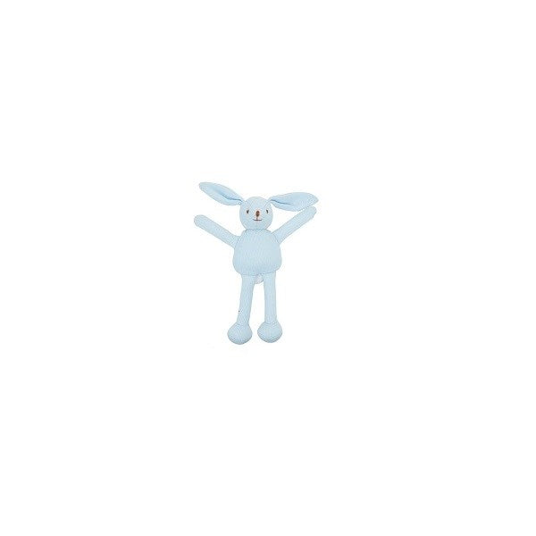 xTrousselier Bunny w/Rattle Sky Blue 12Cm (7097037357238)
