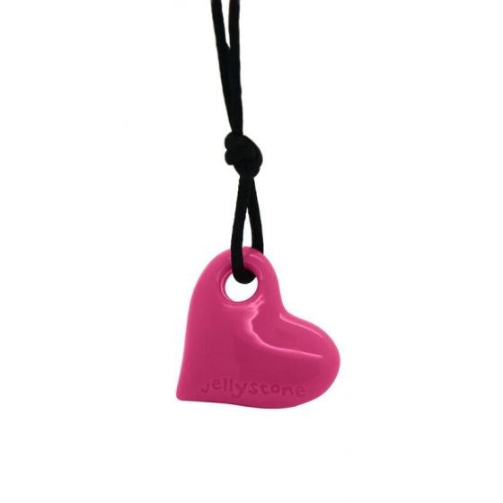 Jellystone Junior Heart Pendant - watermelon Pink (8266170630370)