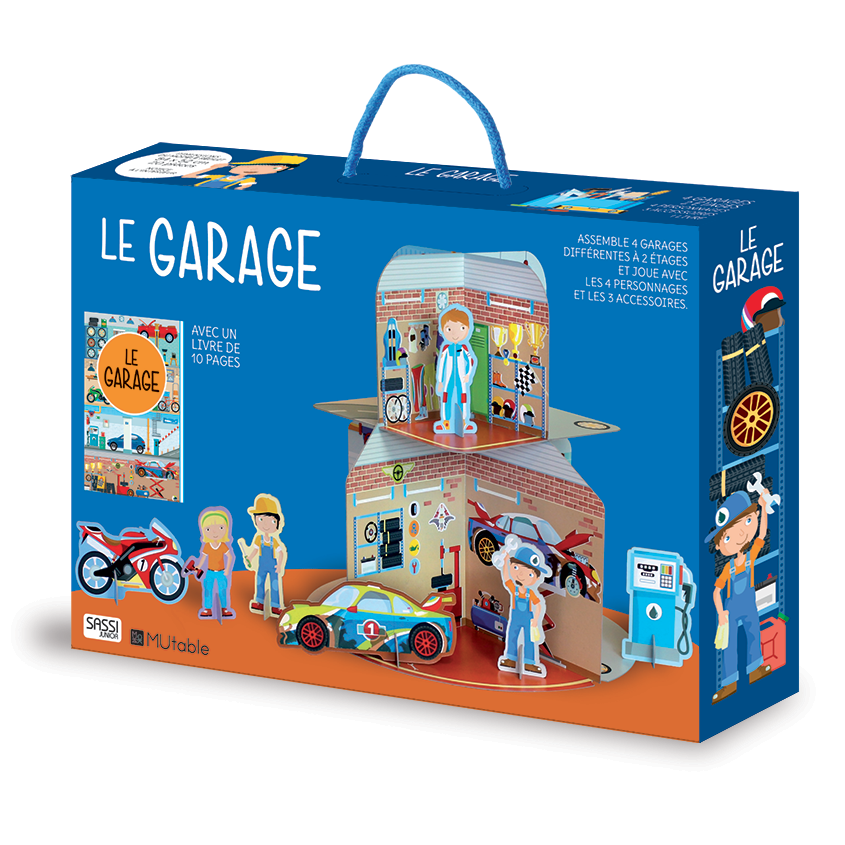 xSassi Junior Garages 3D and Book