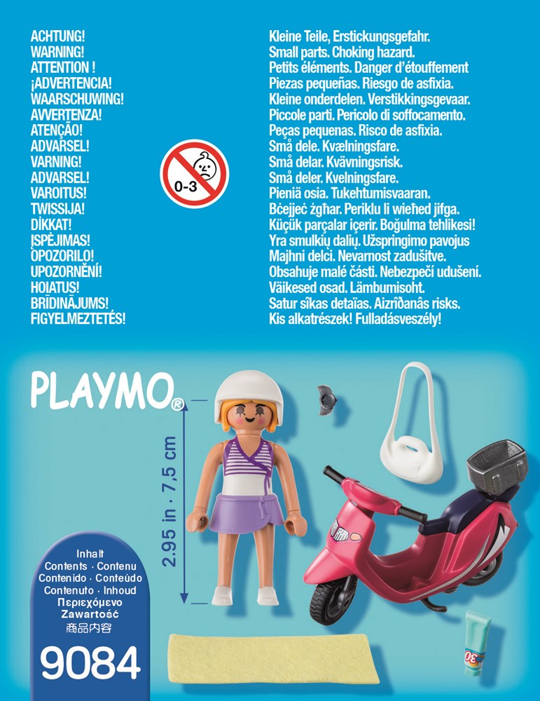 Playmobil Beachgoer with Scooter 909084